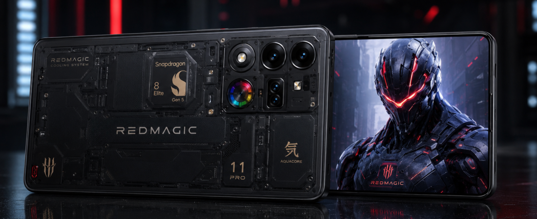 RedMagic 11 Pro: smartphone gamer extremo com Snapdragon 8 Elite Gen 5 e refrigeração líquida