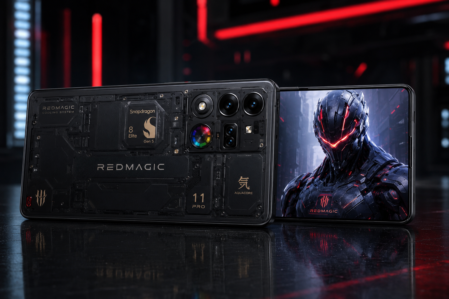 RedMagic 11 Pro: smartphone gamer extremo com Snapdragon 8 Elite Gen 5 e refrigeração líquida