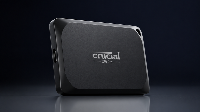 Crucial X10 Pro – SSD externo de até 2.100 MB/s
