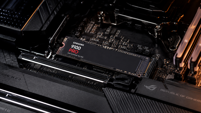 Samsung 9100 PRO, SSD PCIe 5.0 ultrarrápido