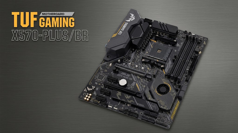 ASUS TUF Gaming X570-Plus/BR: A Melhor Placa-Mãe Custo-Benefício para Ryzen 5000?